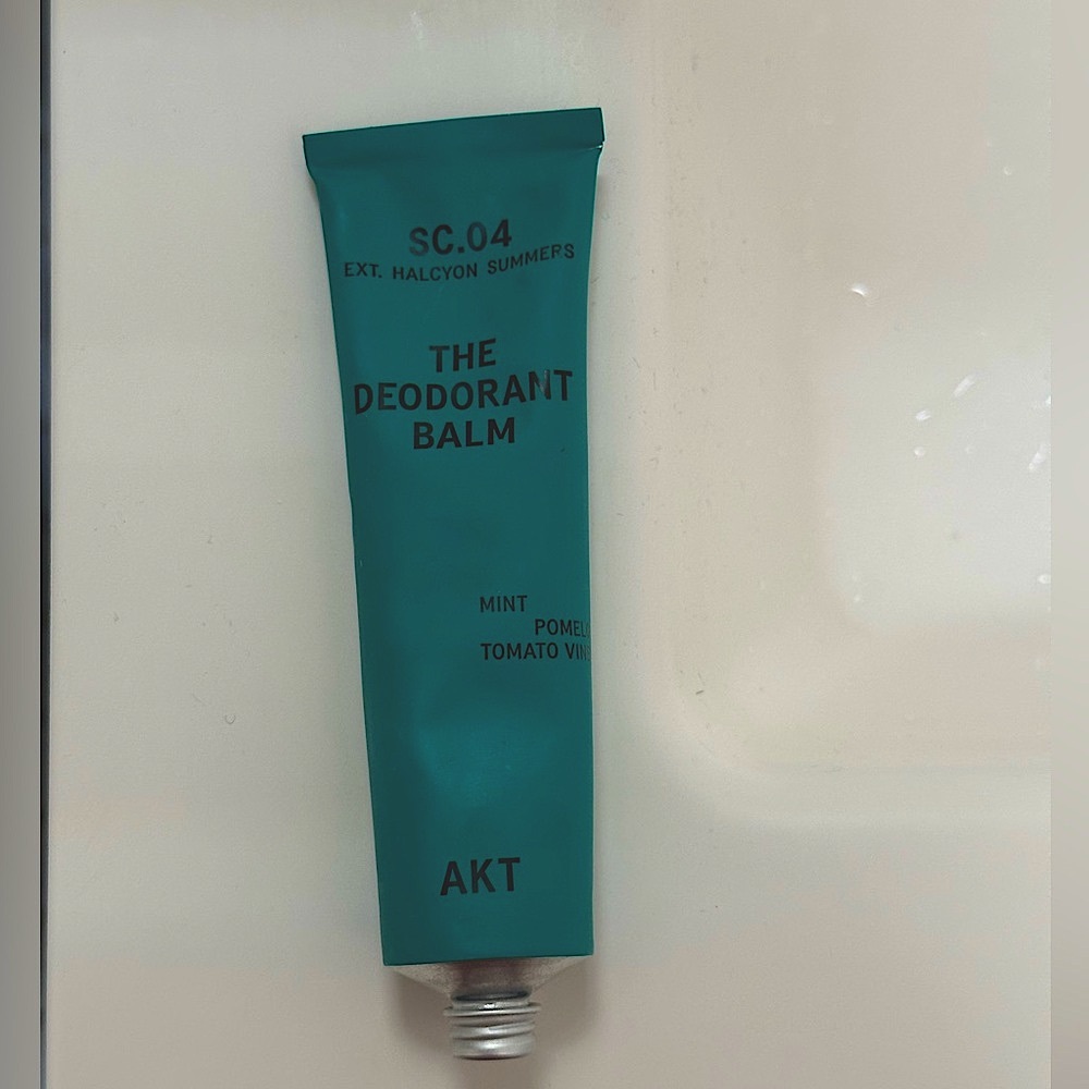 AKT Deodorant Balm SC.04 HALCYON SUMMERS:mint, pomelo, tomato vine.